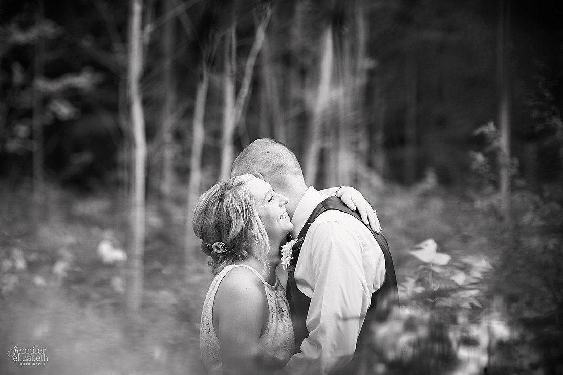 Allyson and Joe's Fall Backyard Wedding in Novelty