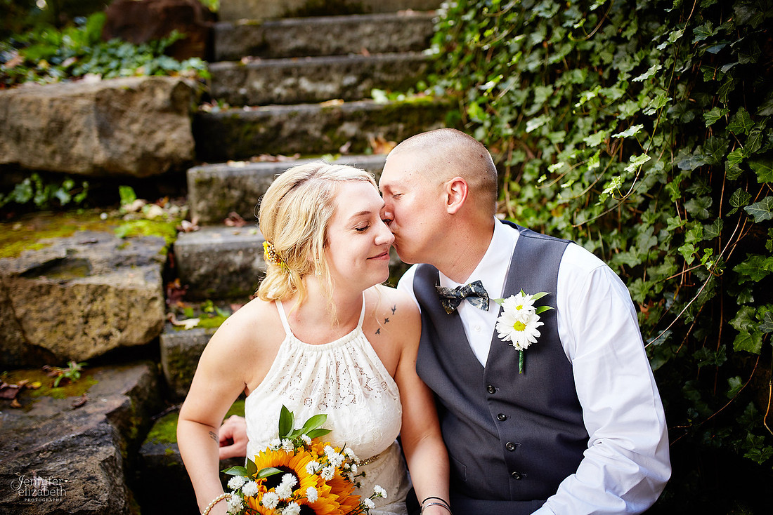 Allyson and Joe's Fall Backyard Wedding in Novelty