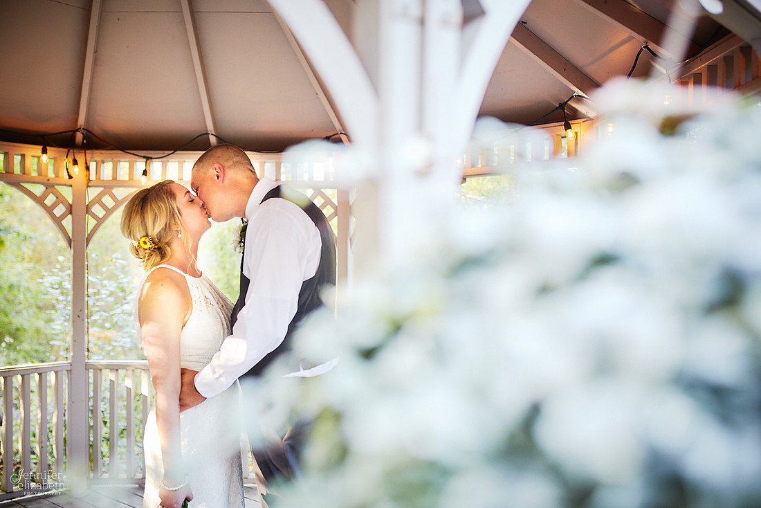Allyson and Joe's Fall Backyard Wedding in Novelty