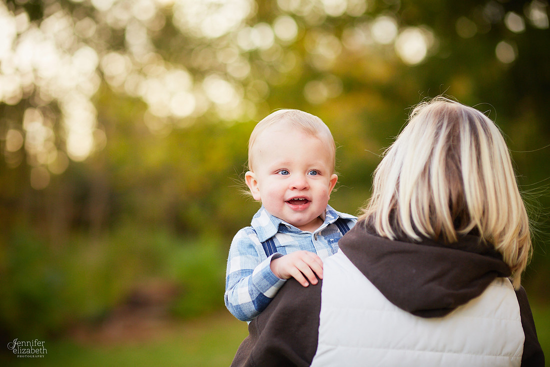 Jaxson: First Birthday Portrait Session at Station Road Bridge in Brecksville
