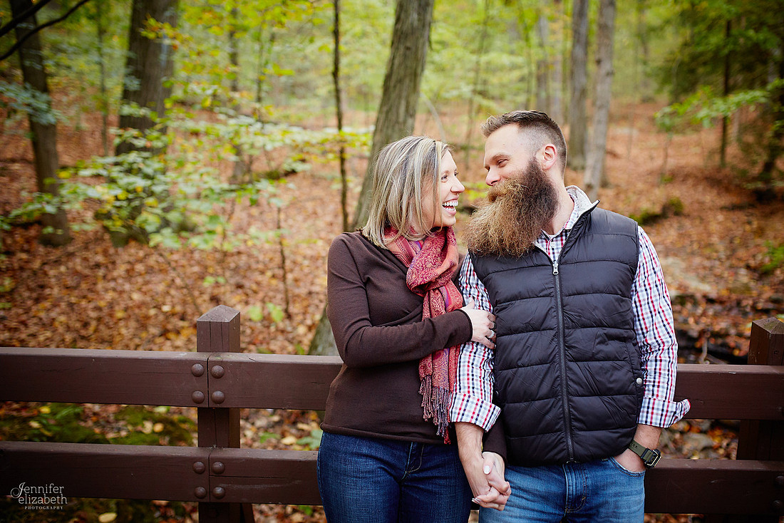 Melissa & Matt: Engagement Session at Henry Church Rock