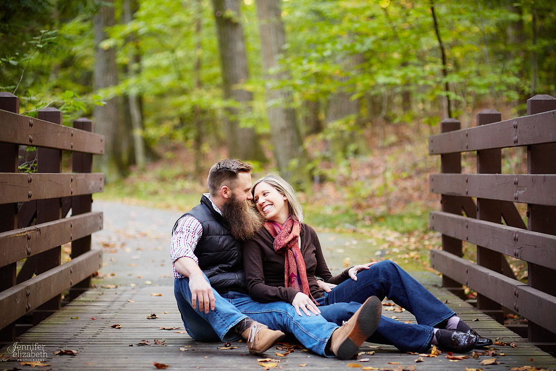 Melissa & Matt: Engagement Session at Henry Church Rock