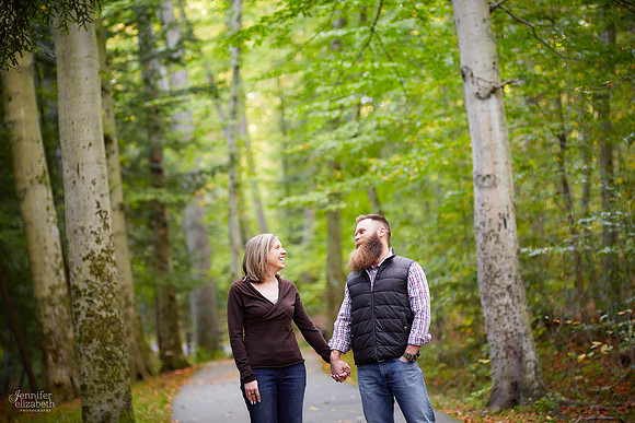 Melissa & Matt: Engagement Session at Henry Church Rock