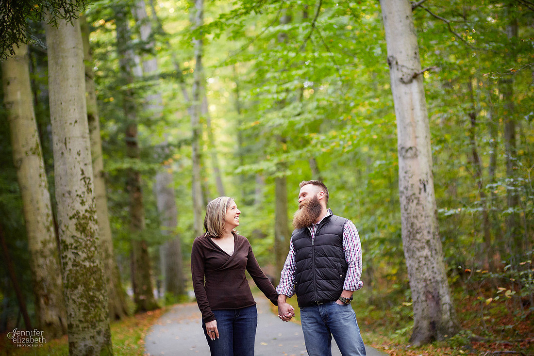Melissa & Matt: Engagement Session at Henry Church Rock