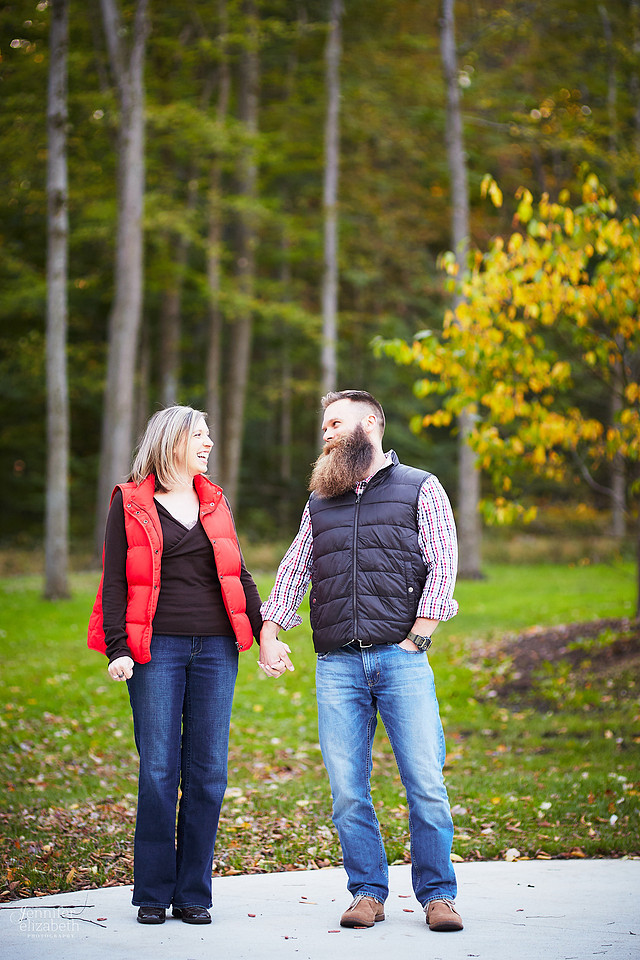 Melissa & Matt: Engagement Session at Henry Church Rock