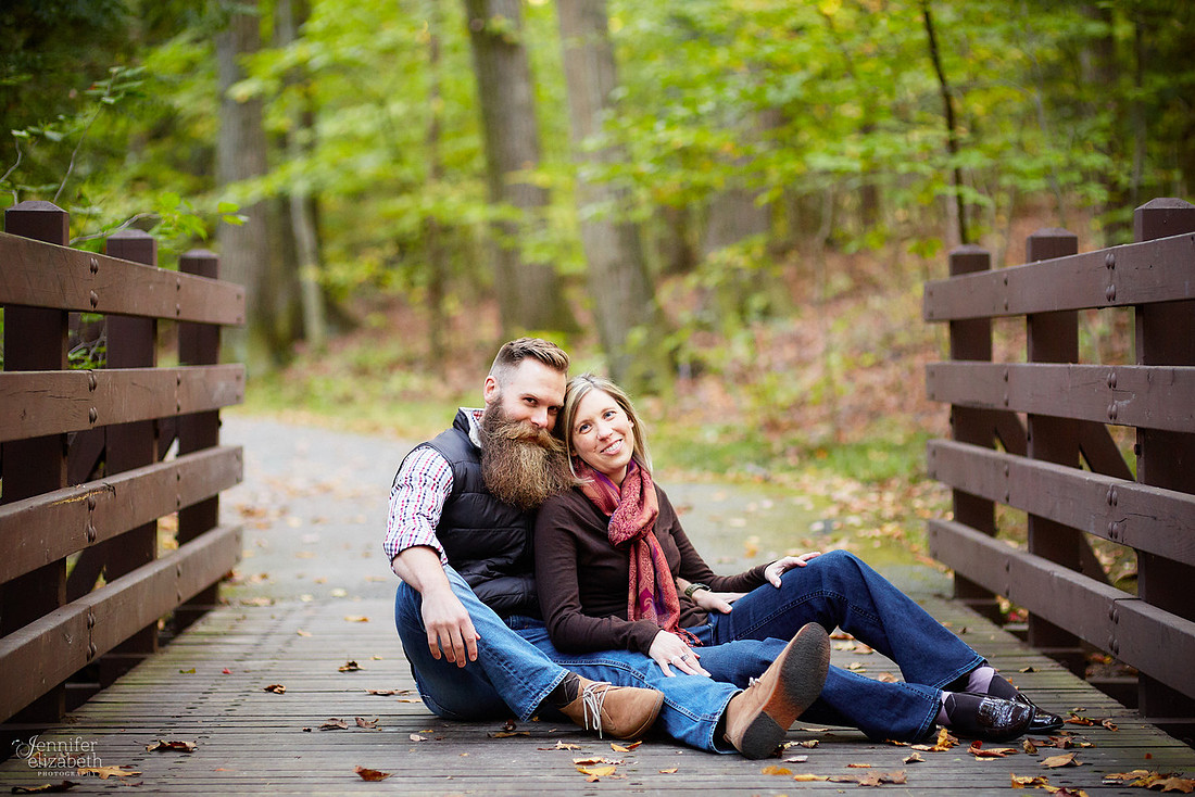 Melissa & Matt: Engagement Session at Henry Church Rock