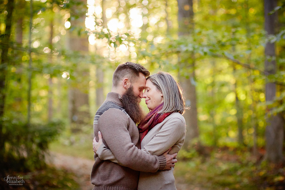 Melissa & Matt: Engagement Session at Henry Church Rock