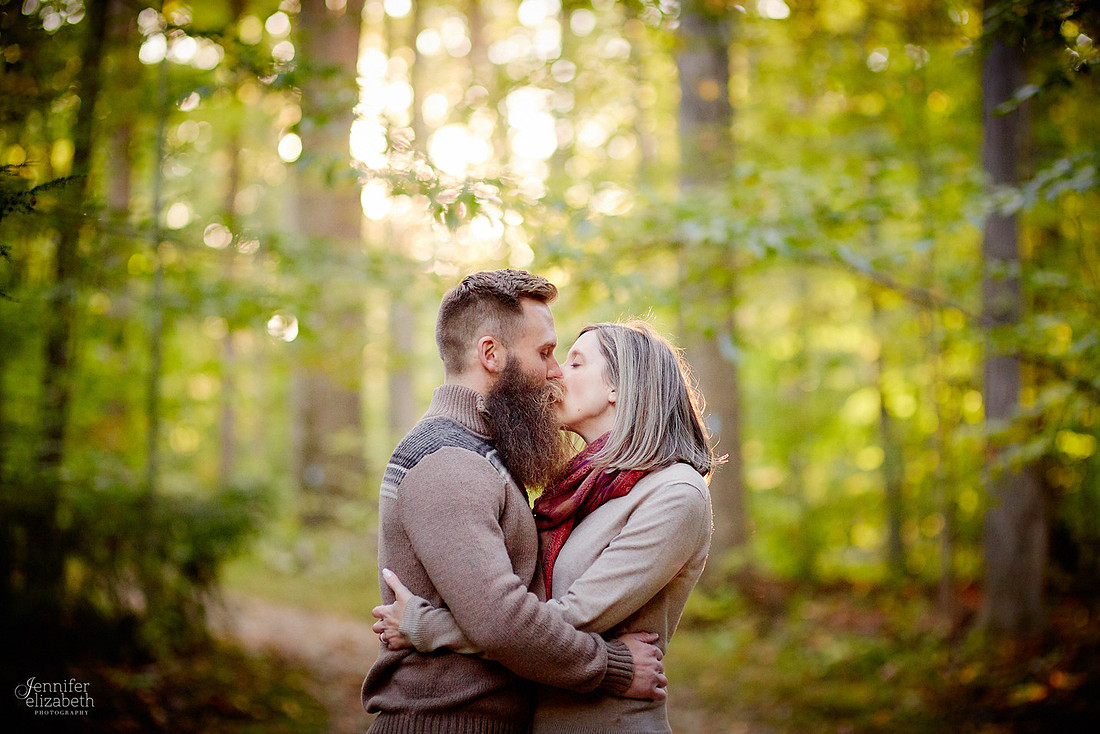 Melissa & Matt: Engagement Session at Henry Church Rock