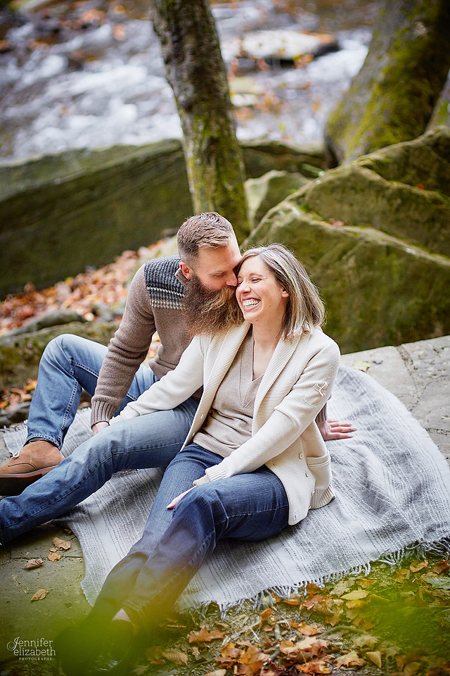 Melissa & Matt: Engagement Session at Henry Church Rock