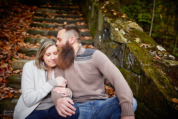 Melissa & Matt: Engagement Session at Henry Church Rock