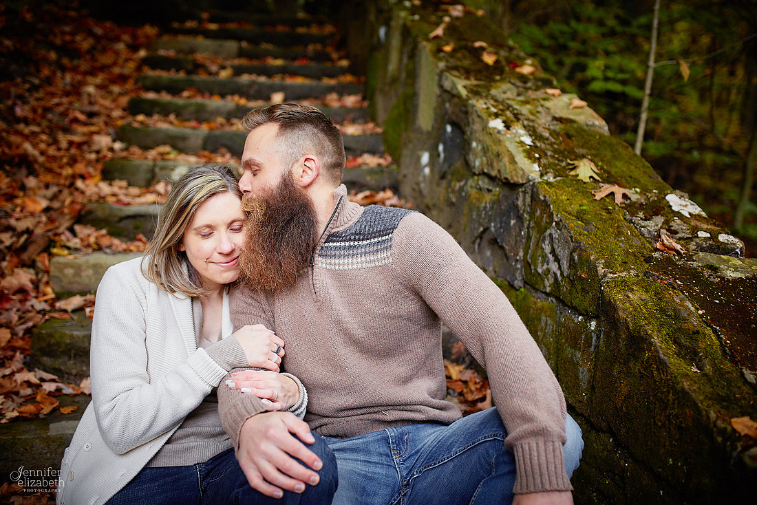 Melissa & Matt: Engagement Session at Henry Church Rock