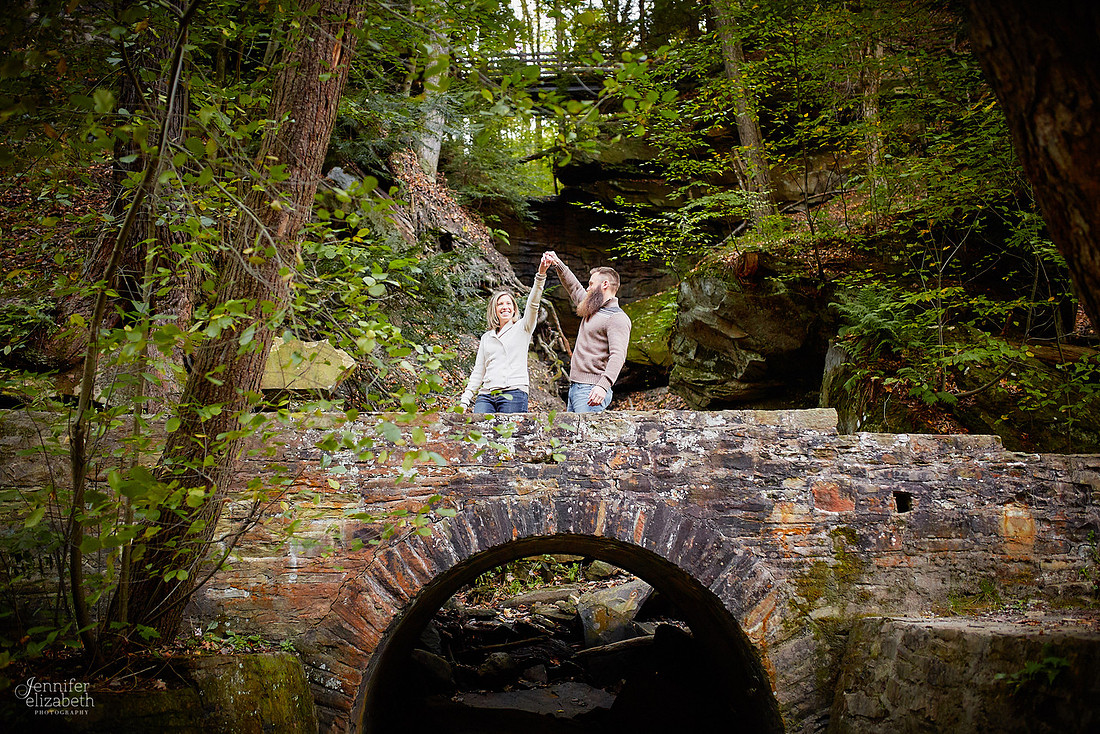 Melissa & Matt: Engagement Session at Henry Church Rock
