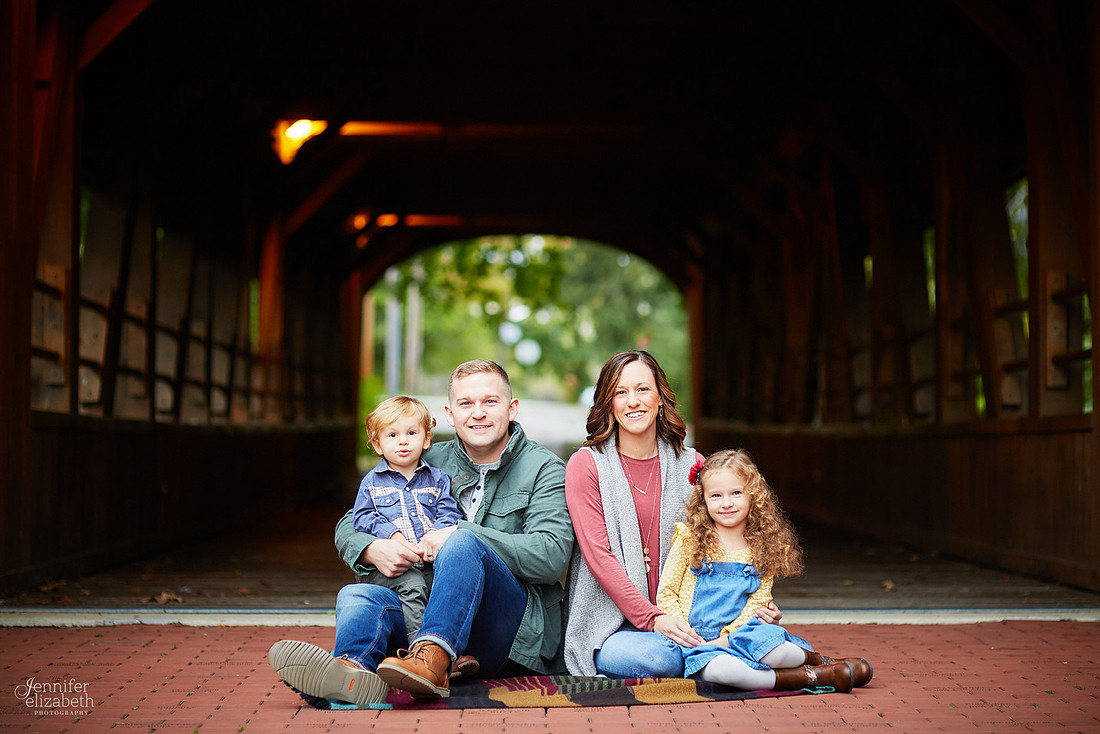 The J Family: Portrait Session at David Fortier Park