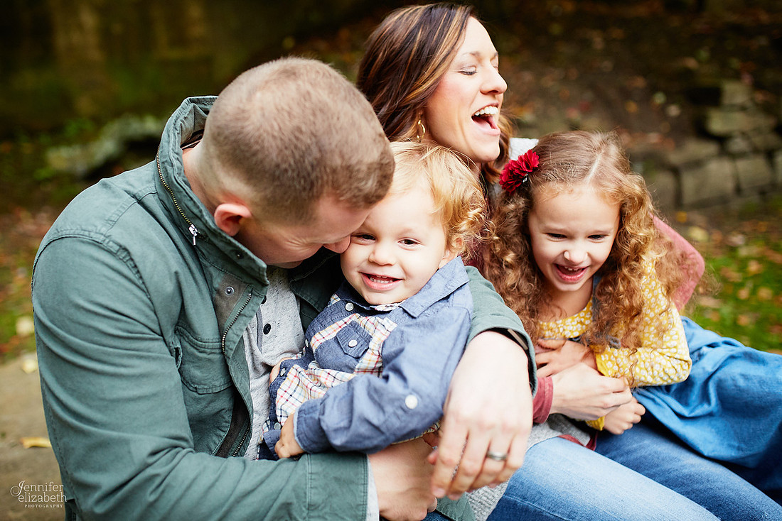 The J Family: Portrait Session at David Fortier Park