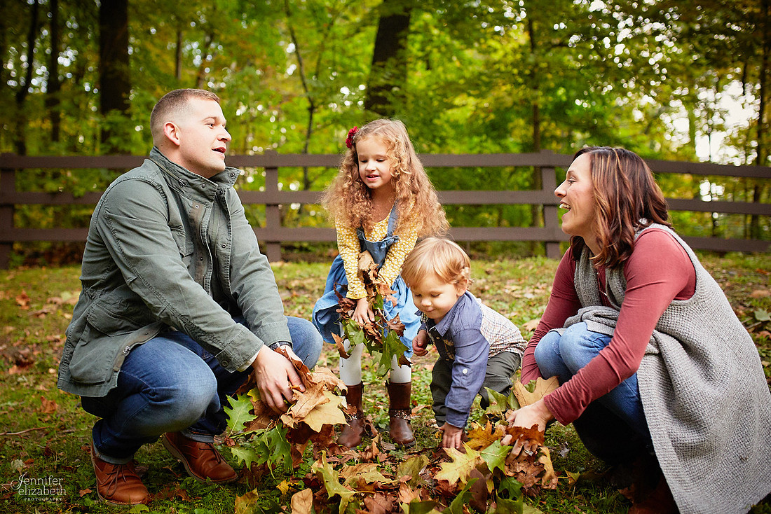 The J Family: Portrait Session at David Fortier Park