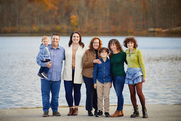The C Family: Portrait Session at Hudson Springs Park in Hudson
