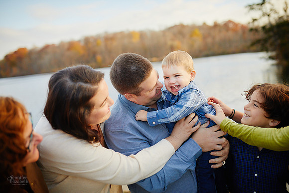 The C Family: Portrait Session at Hudson Springs Park in Hudson