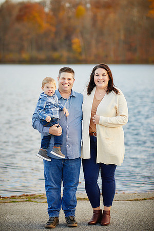 The C Family: Portrait Session at Hudson Springs Park in Hudson