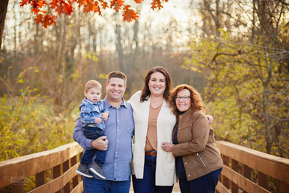 The C Family: Portrait Session at Hudson Springs Park in Hudson