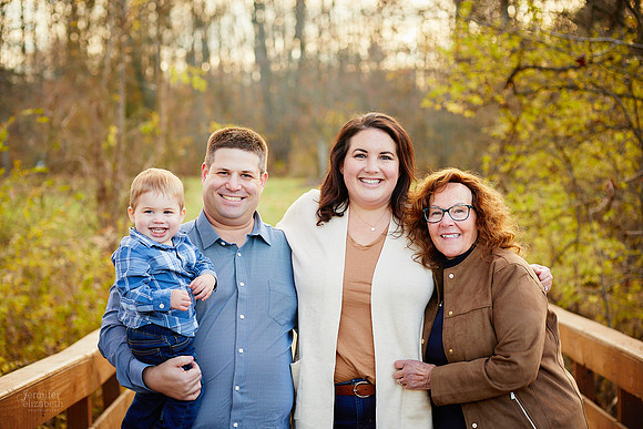 The C Family: Portrait Session at Hudson Springs Park in Hudson