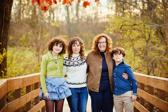 The C Family: Portrait Session at Hudson Springs Park in Hudson