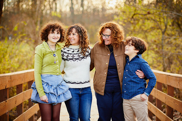 The C Family: Portrait Session at Hudson Springs Park in Hudson
