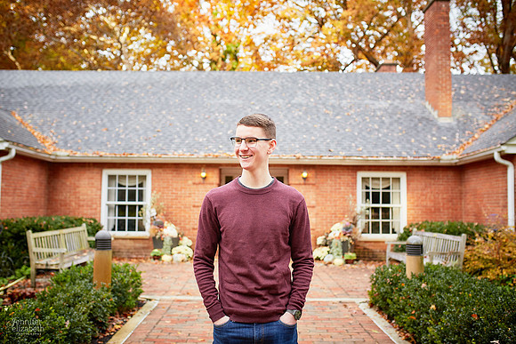Paul: Senior Portrait Session at Inniswood Metro Gardens