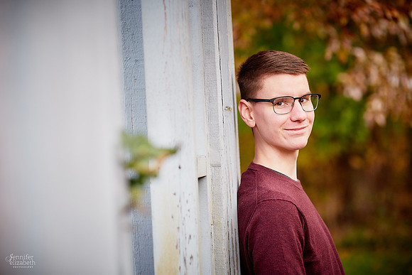 Paul: Senior Portrait Session at Inniswood Metro Gardens