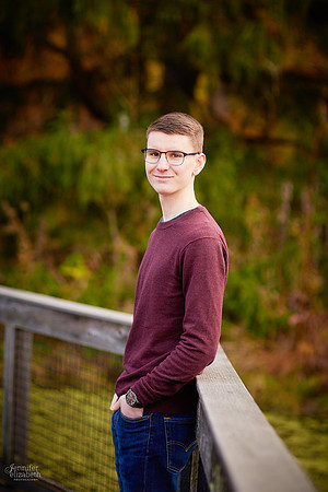 Paul: Senior Portrait Session at Inniswood Metro Gardens