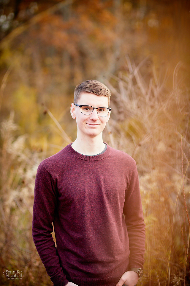 Paul: Senior Portrait Session at Inniswood Metro Gardens