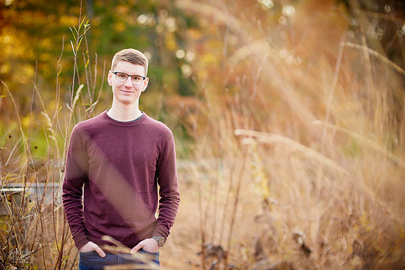 Paul: Senior Portrait Session at Inniswood Metro Gardens