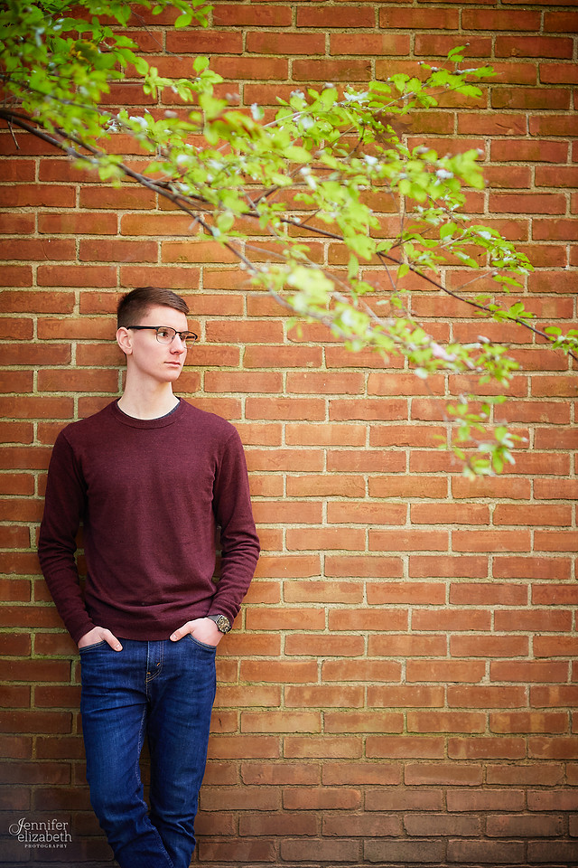Paul: Senior Portrait Session at Inniswood Metro Gardens