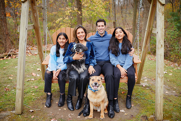 The S Family: Portrait Session at Pepper Pike Park