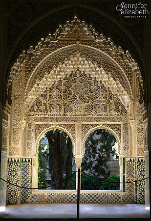 Alhambra Palace in Granada, Spain