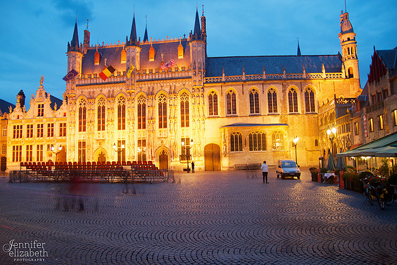 Town Hall in Bruges, Belgium