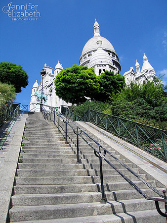 Sacré Coeur Basilica in Paris, France