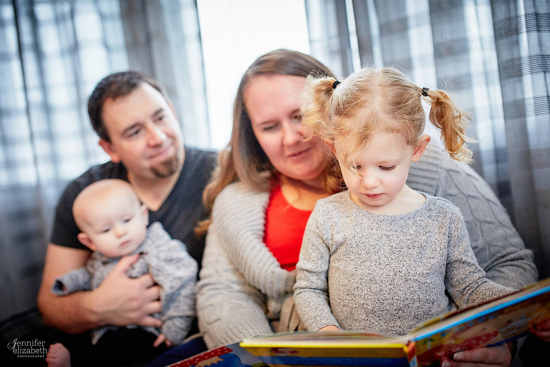 The D Family: Portrait Session in Twinsburg, Ohio