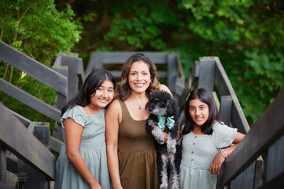 The S Family: Portrait Session in Chagrin Falls