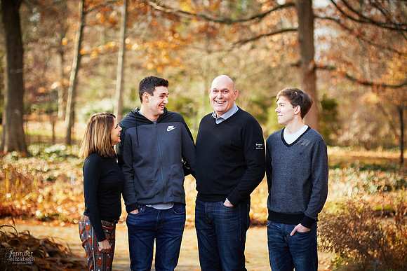 The G Family: Portrait Session at Kingwood Center Gardens