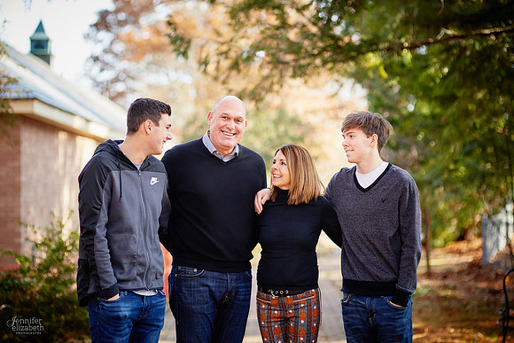 The G Family: Portrait Session at Kingwood Center Gardens