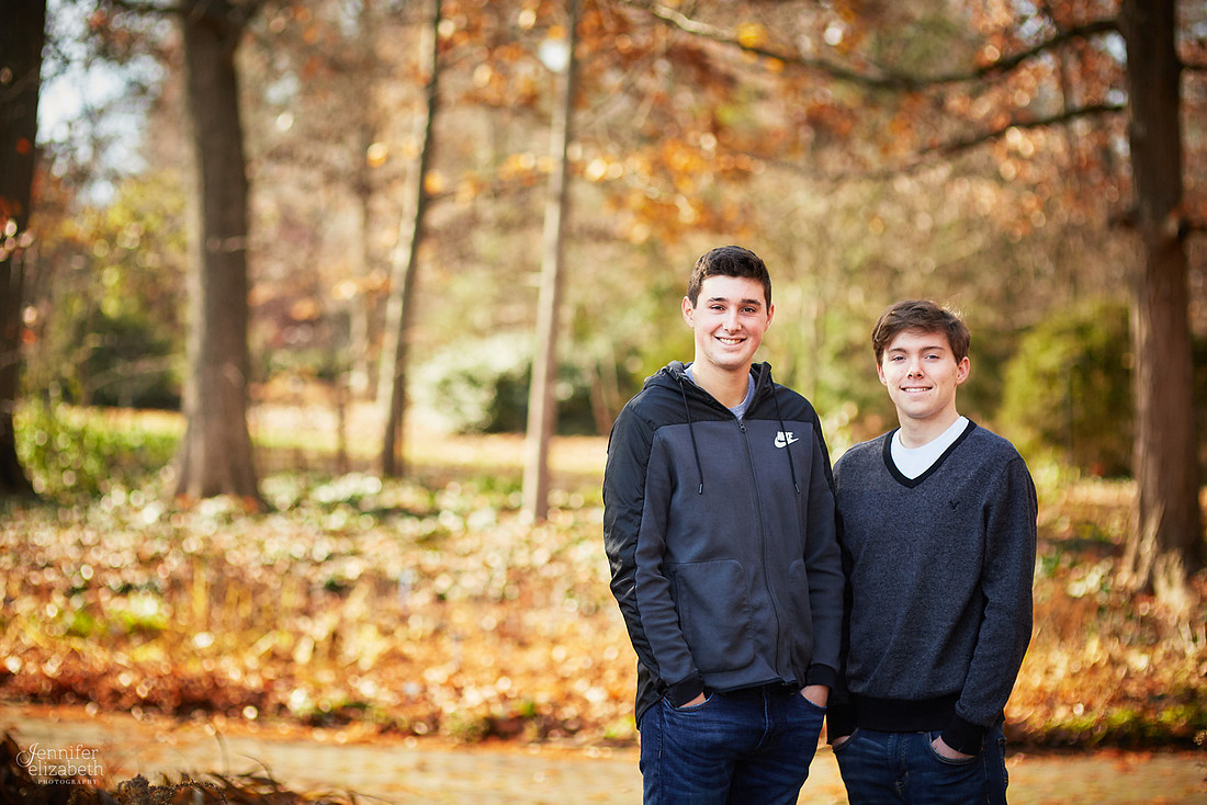 The G Family: Portrait Session at Kingwood Center Gardens