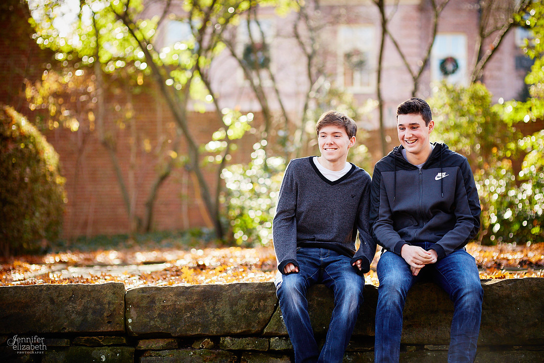The G Family: Portrait Session at Kingwood Center Gardens