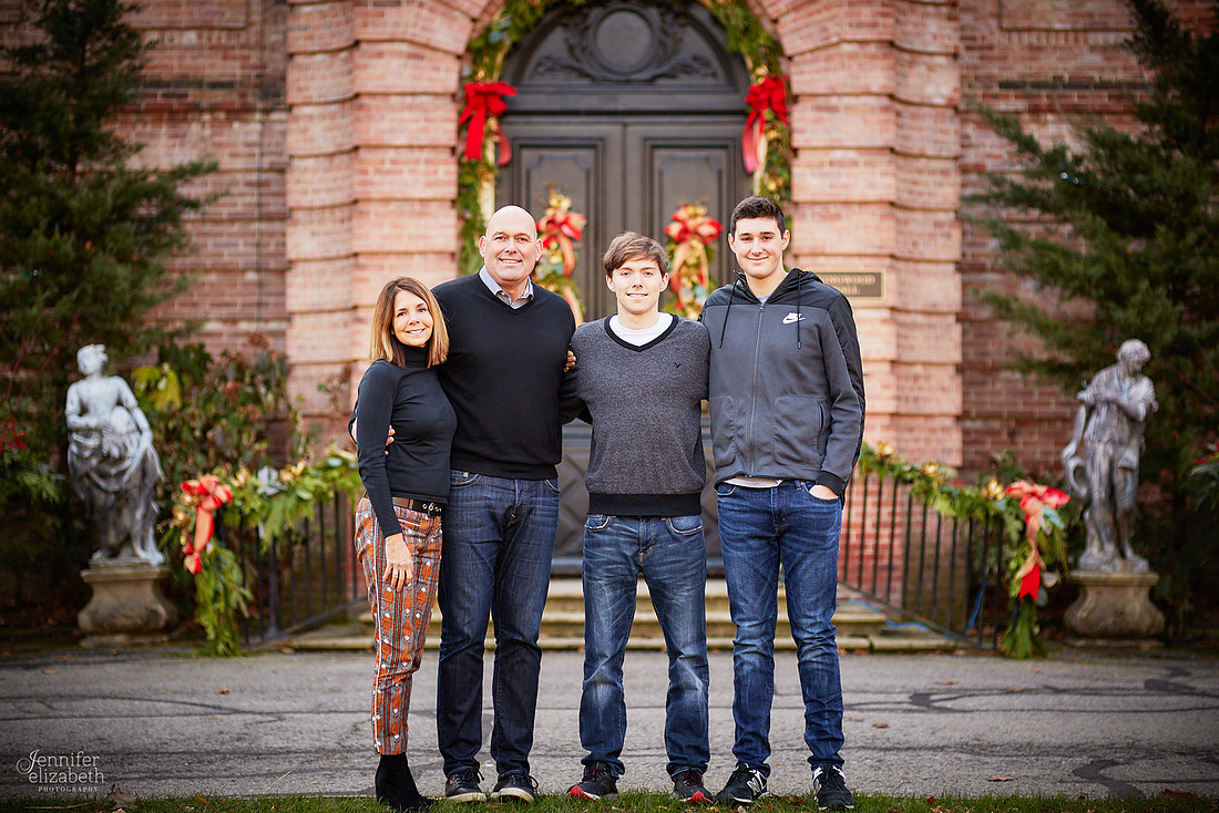 The G Family: Portrait Session at Kingwood Center Gardens