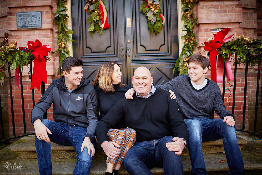 The G Family: Portrait Session at Kingwood Center Gardens