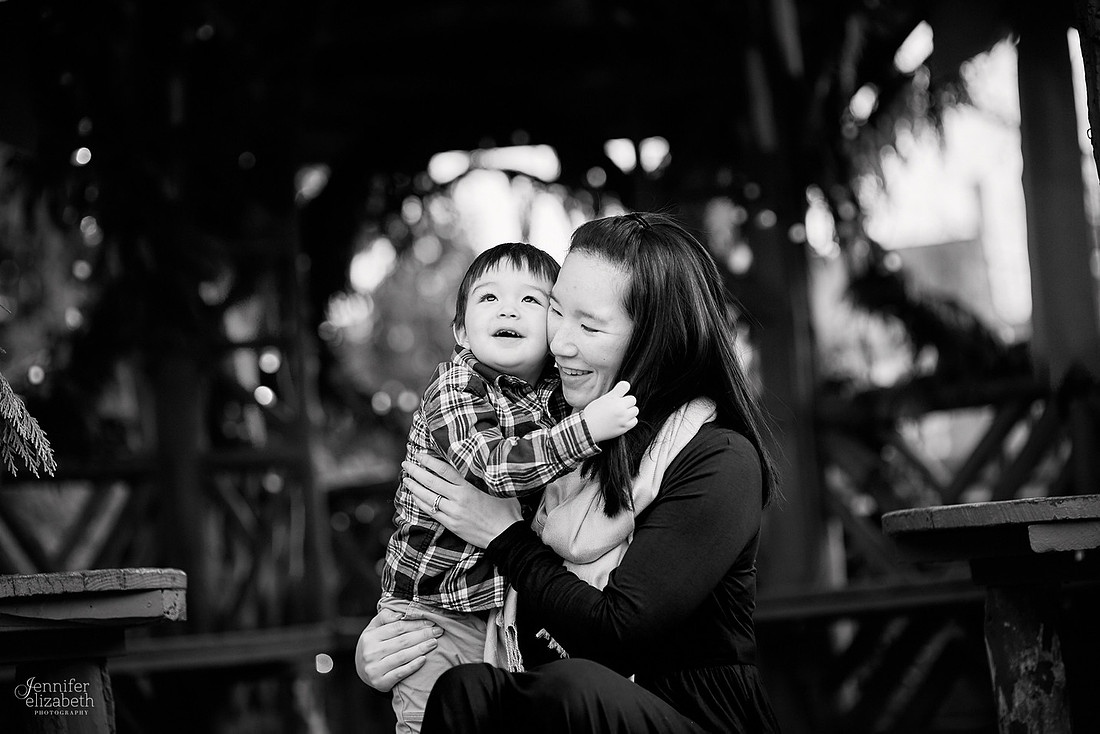 The H Family: Portrait Session in Chagrin Falls, Ohio