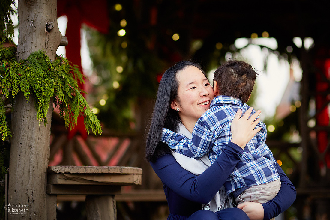 The H Family: Portrait Session in Chagrin Falls, Ohio