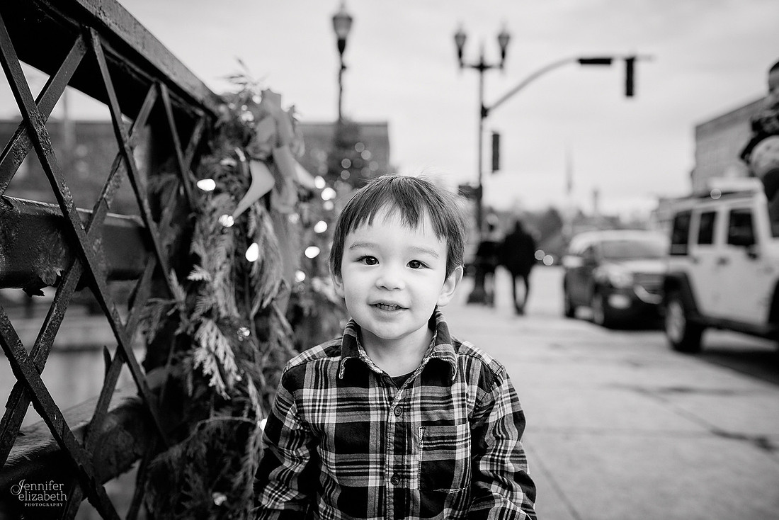 The H Family: Portrait Session in Chagrin Falls, Ohio