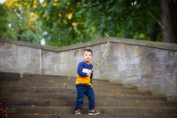 The G Family: Portrait Session at the Italian Cultural Garden in Cleveland