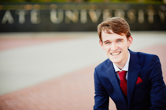 Jameson: Graduation Senior Portrait Session at Kent State University