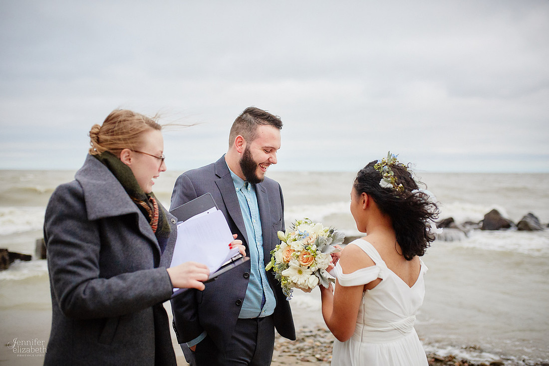 Amy & Steve: Elopement at The Lakehouse Inn at Geneva-on-the-Lake